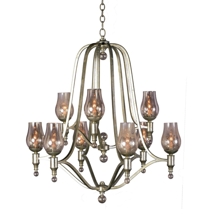 Studio M By Maxim Mirabelle SM23977MGSG Chandelier Light - Silver Gold