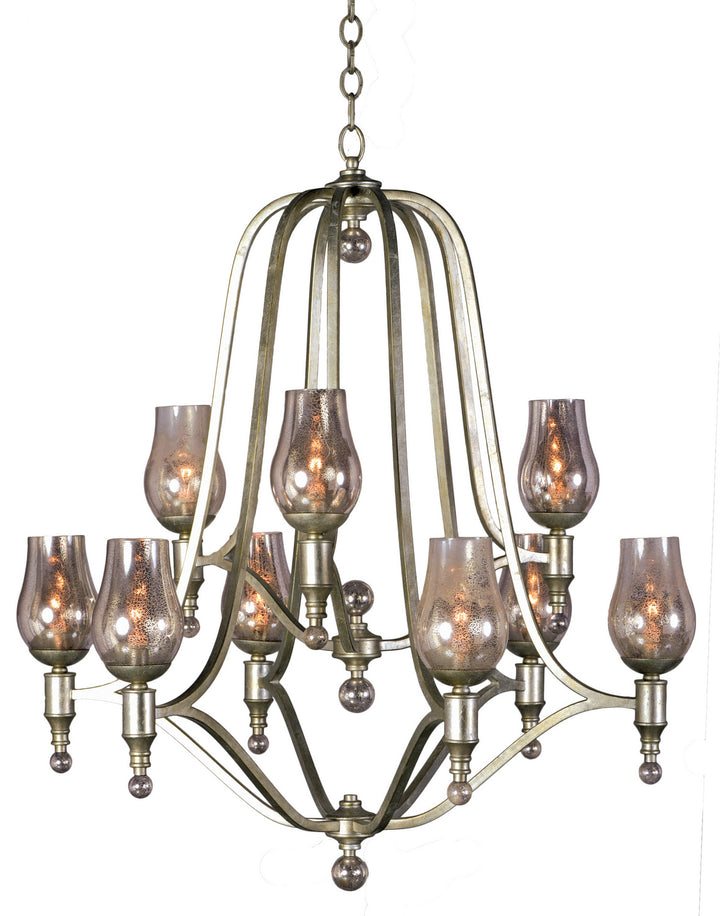 Studio M By Maxim Mirabelle SM23977MGSG Chandelier Light - Silver Gold