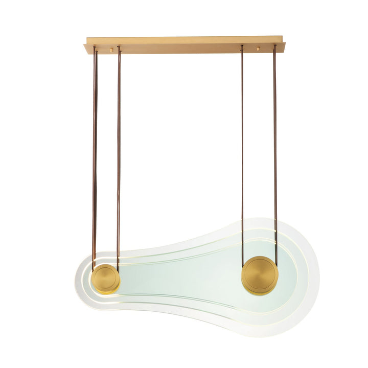 Studio M By Maxim Stratum SM24402CLNAB Pendant Light - Natural Aged Brass