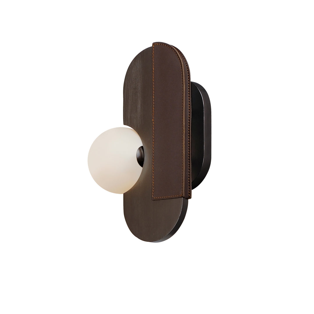 Studio M By Maxim Stitched SM24600BBZ Wall Light - Brushed Bronze