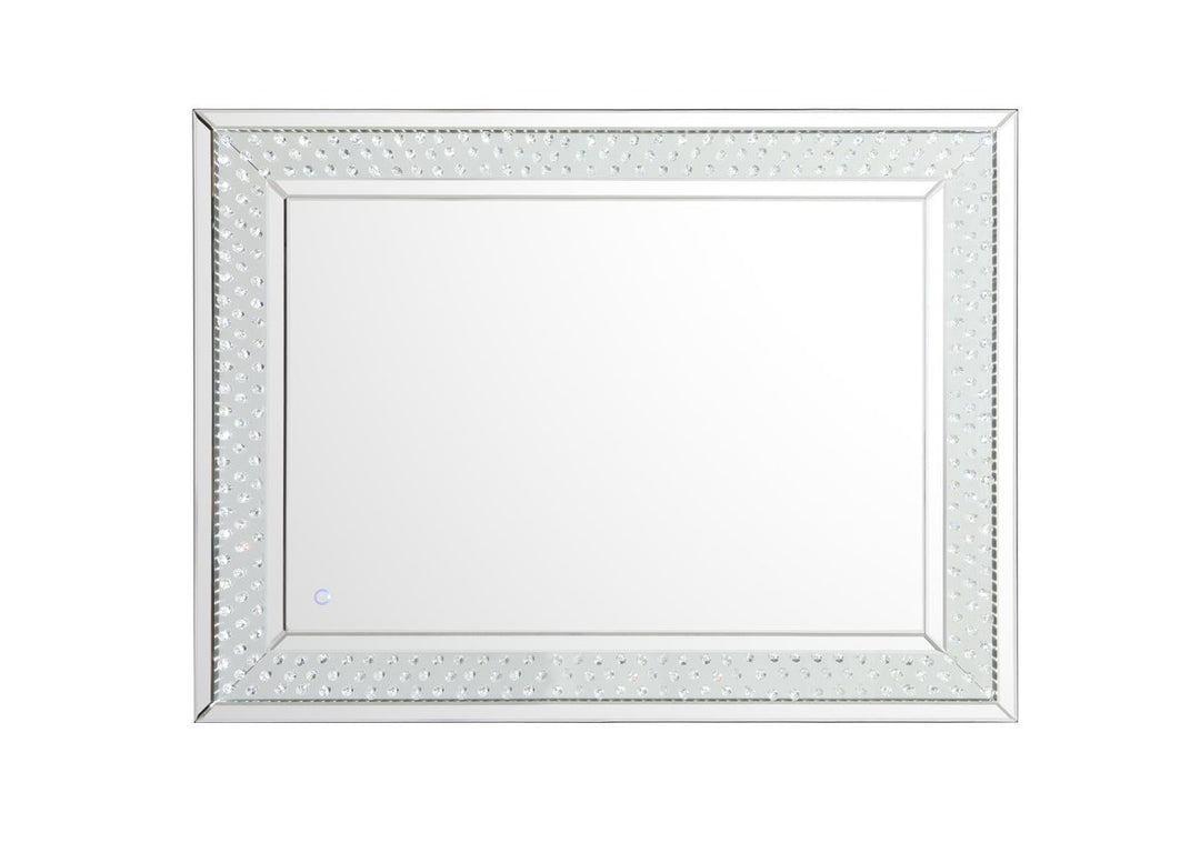 Elegant Lighting MRE93648 Modern Raiden Mirror Clear