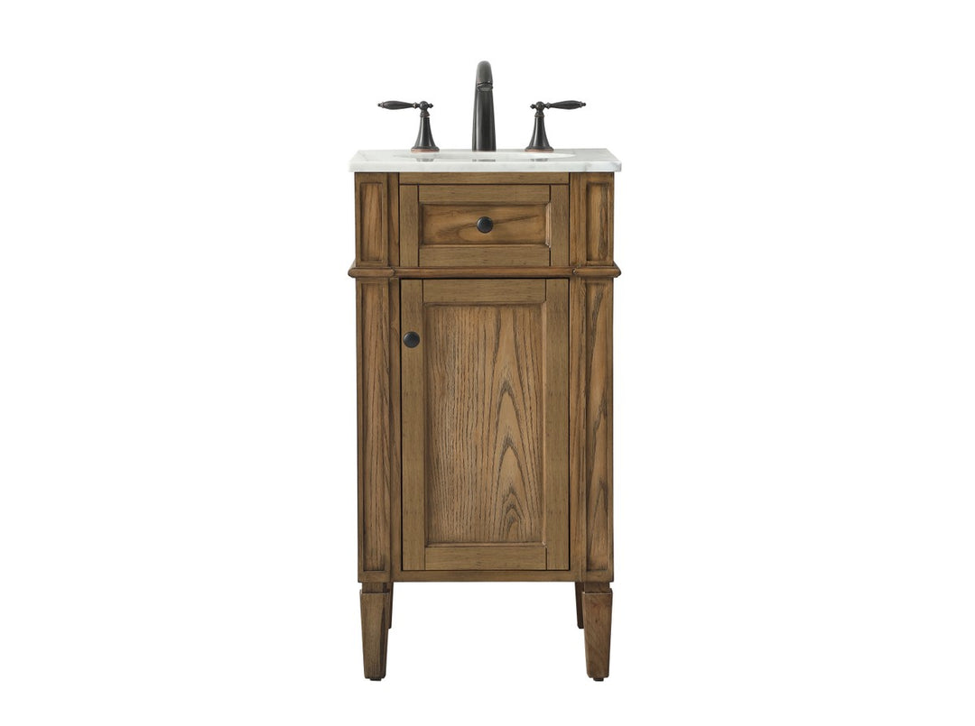 Elegant Lighting VF12518DW  Park Avenue Plumbing Driftwood