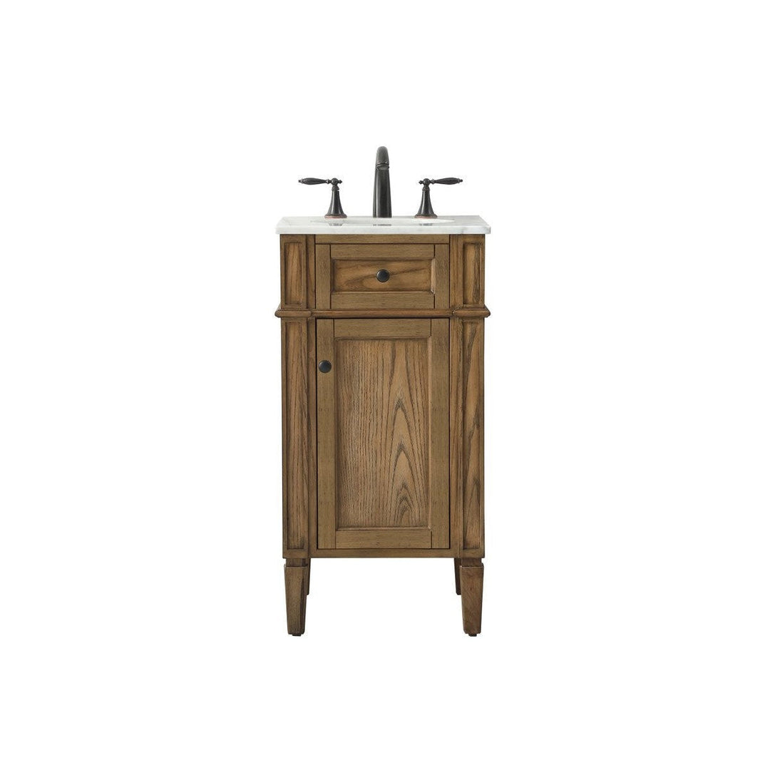 Elegant Lighting VF12518DW  Park Avenue Plumbing Driftwood