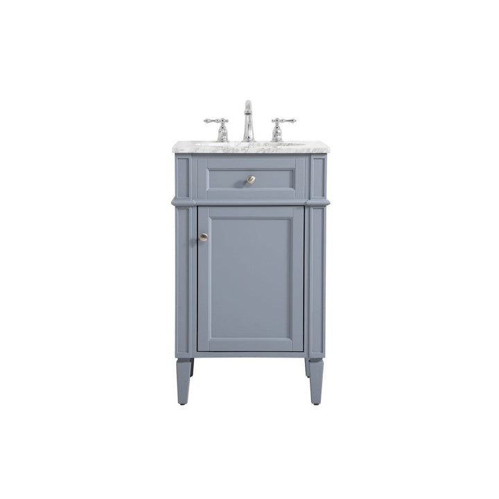 Elegant Lighting VF12521GR  Park Avenue Plumbing Grey