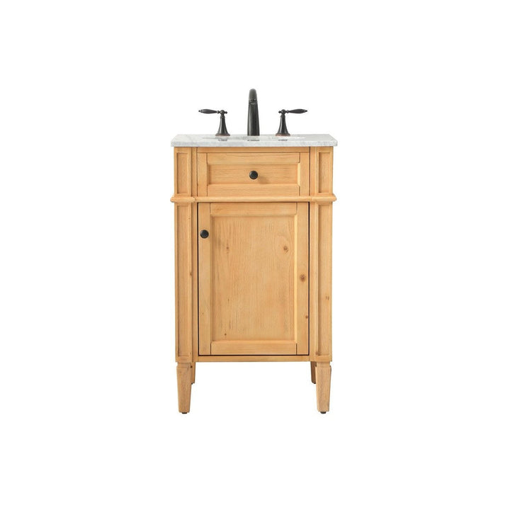 Elegant Lighting VF12521NW  Park Avenue Plumbing Natural Wood