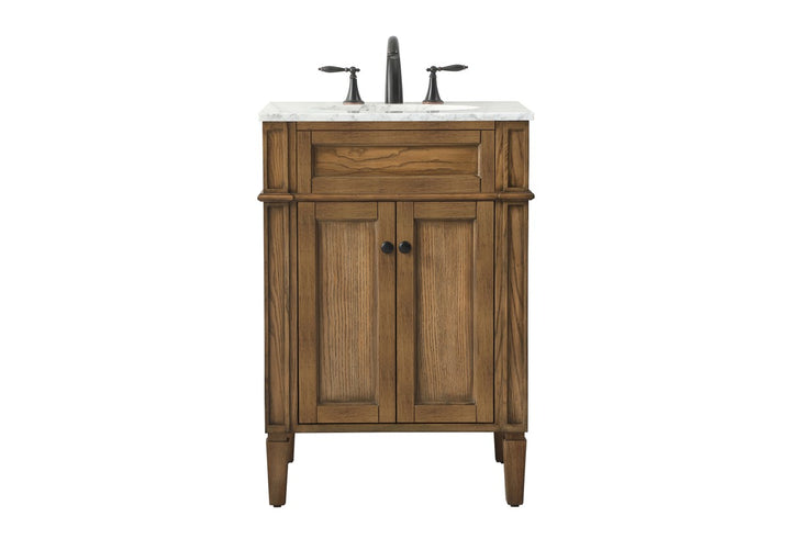 Elegant Lighting VF12524DW  Park Avenue Plumbing Driftwood