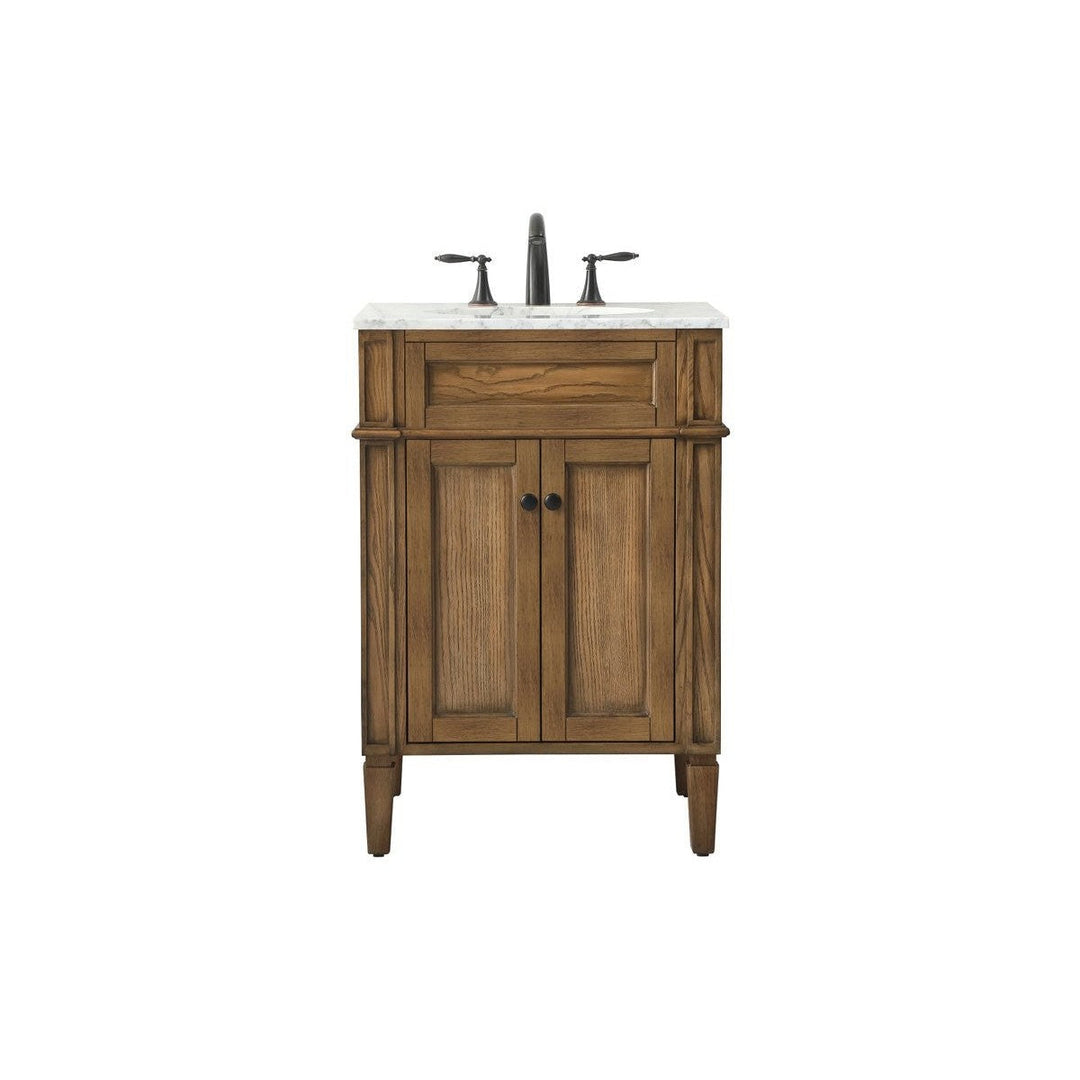 Elegant Lighting VF12524DW  Park Avenue Plumbing Driftwood