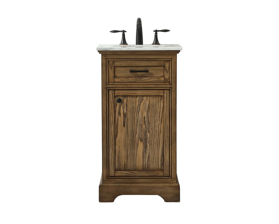 Elegant Lighting VF15019DW  Americana Plumbing Driftwood