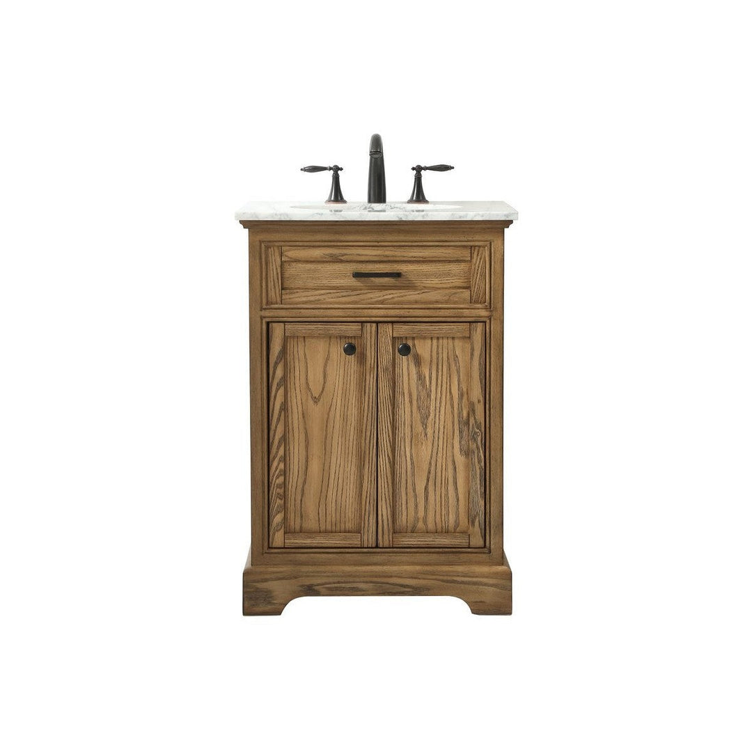 Elegant Lighting VF15024DW  Americana Plumbing Driftwood