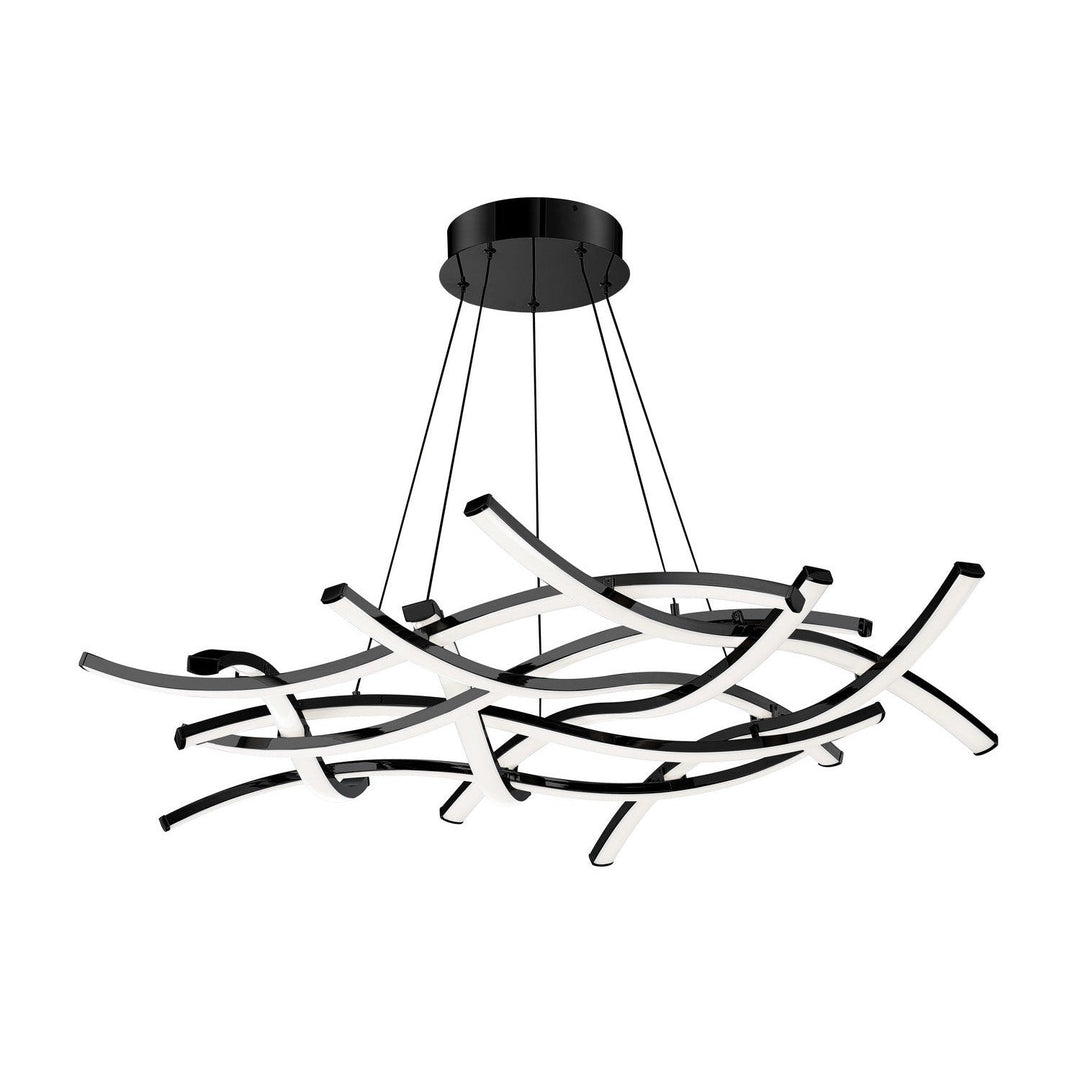 WAC Divergence PD-60944-BK Chandelier Light - Black