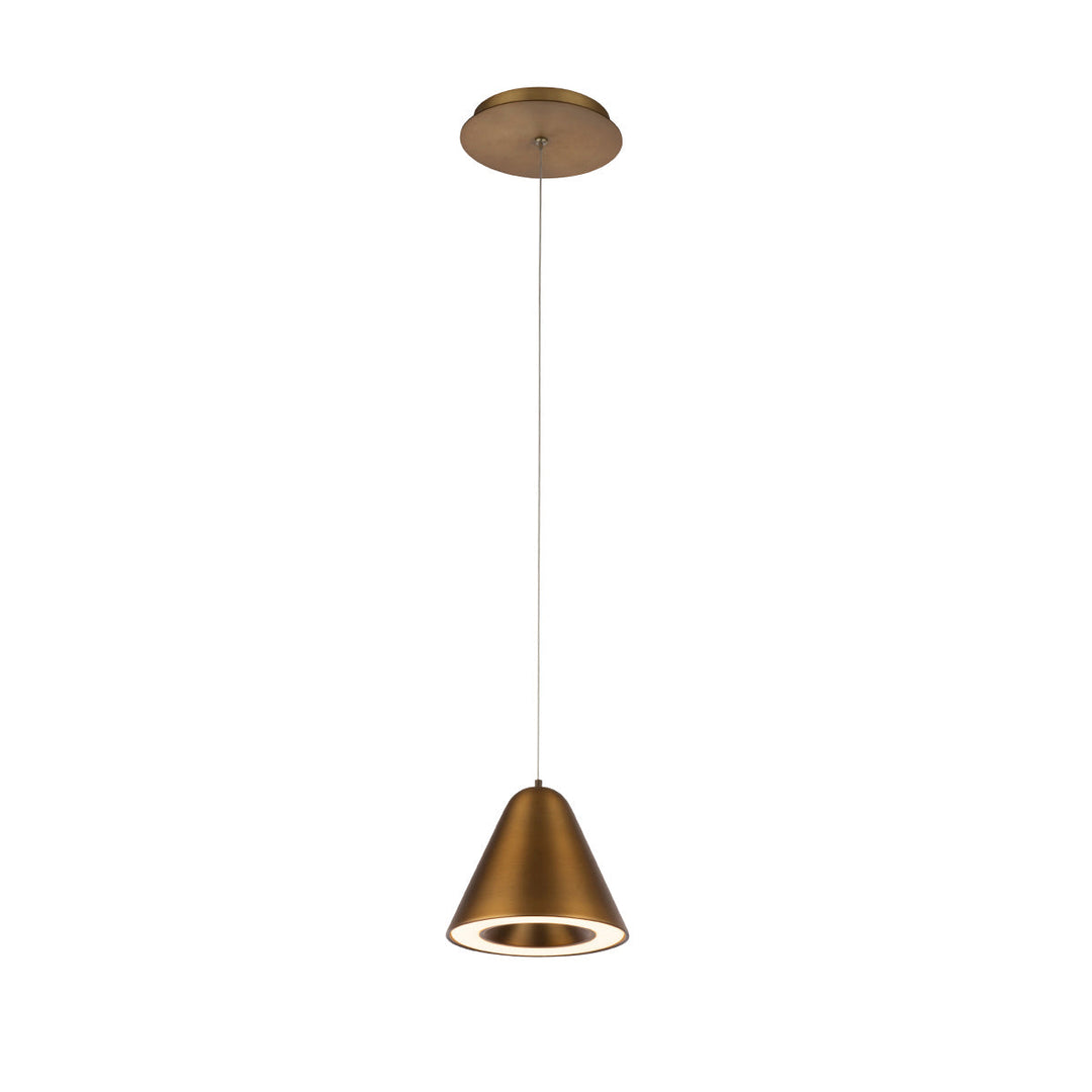 WAC Kone PD-72006-T24-AB Pendant Light - Aged Brass