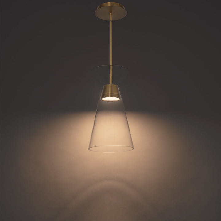 WAC Chandra PD-87214-AB Pendant Light - Aged Brass