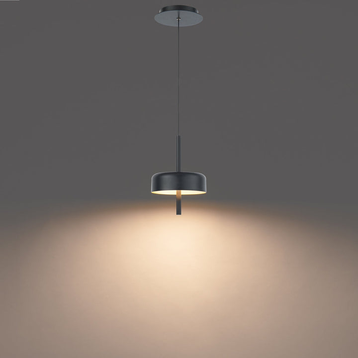WAC Pierce PD-89210-BK/GO Pendant Light - Black/Gold