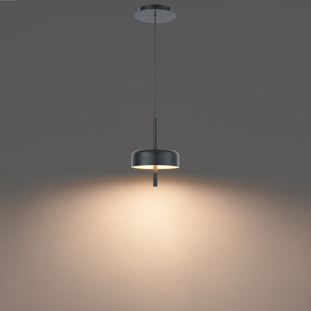 WAC Pierce PD-89210-BK/GO Pendant Light - Black/Gold