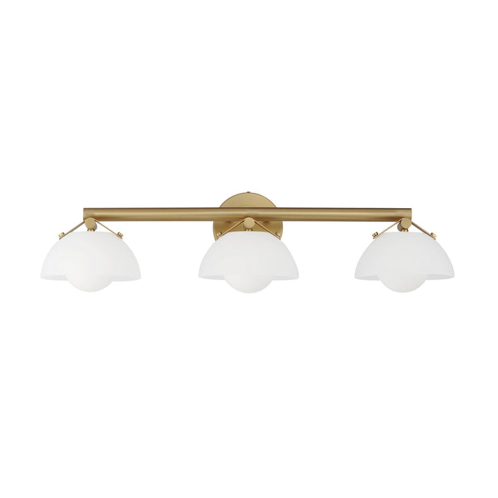 Studio M By Maxim Domain SM31003FTNAB Bath Vanity Light 30 in. wide - Natural Aged Brass