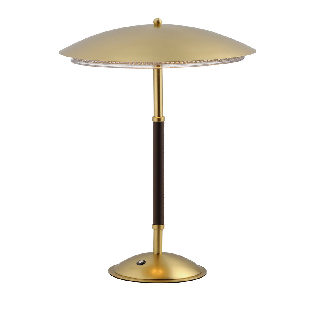 Studio M SM81868CRNAB  Prismatic Lamp Natural Aged Brass