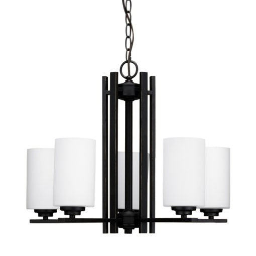 Russell Iris 129-615/BLK Chandelier Light - Black