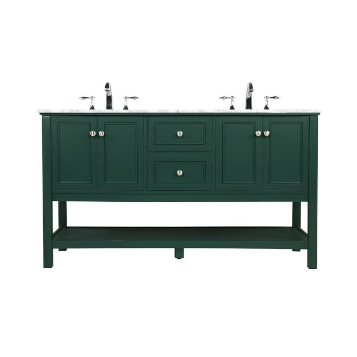 Elegant Lighting VF27060DGN  Metropolis Plumbing Green