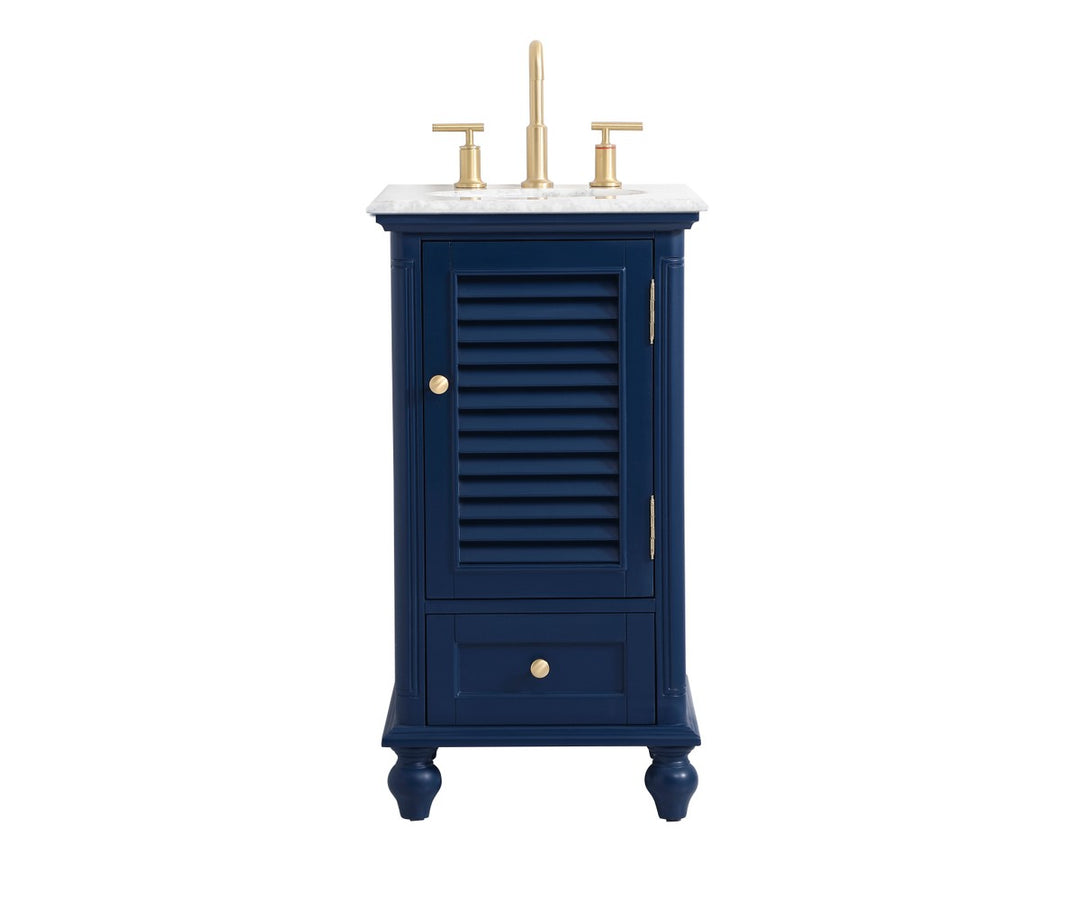 Elegant Lighting VF30519BL  Rhodes Plumbing Blue