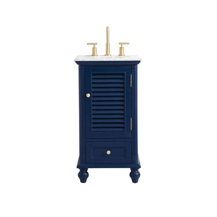 Elegant Lighting VF30519BL  Rhodes Plumbing Blue