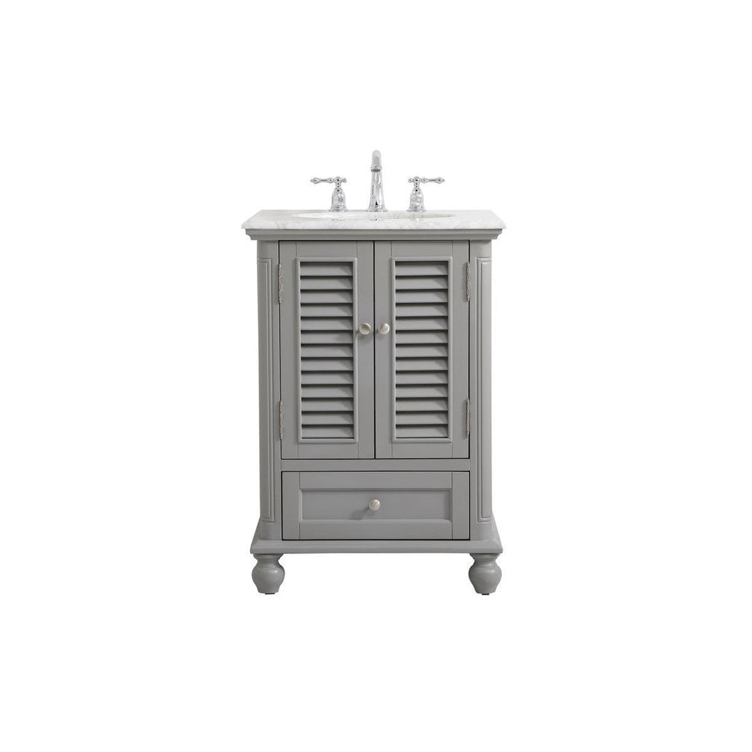 Elegant Lighting VF30524GR  Rhodes Plumbing Grey