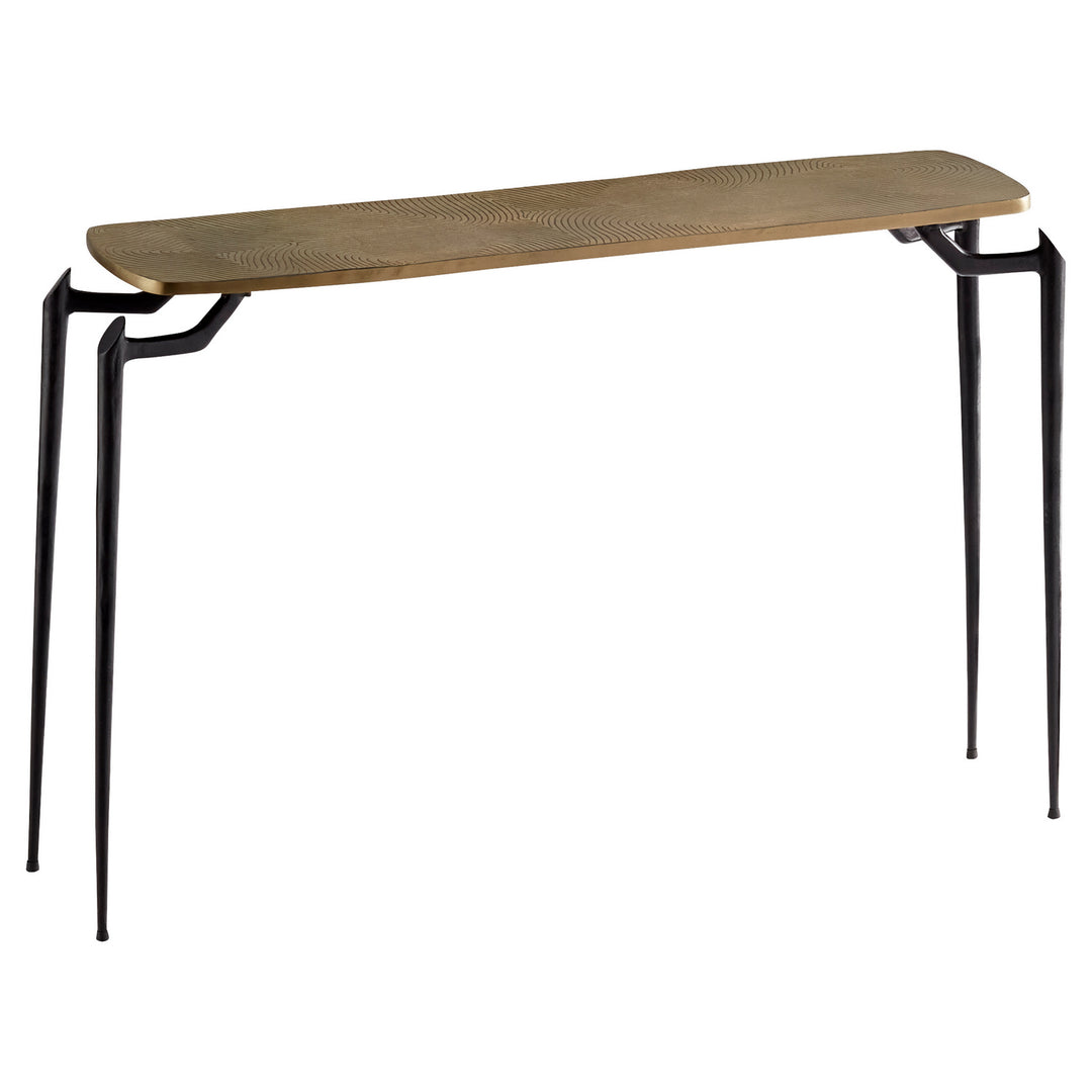 Cyan 11183 Tables - Gold And Black
