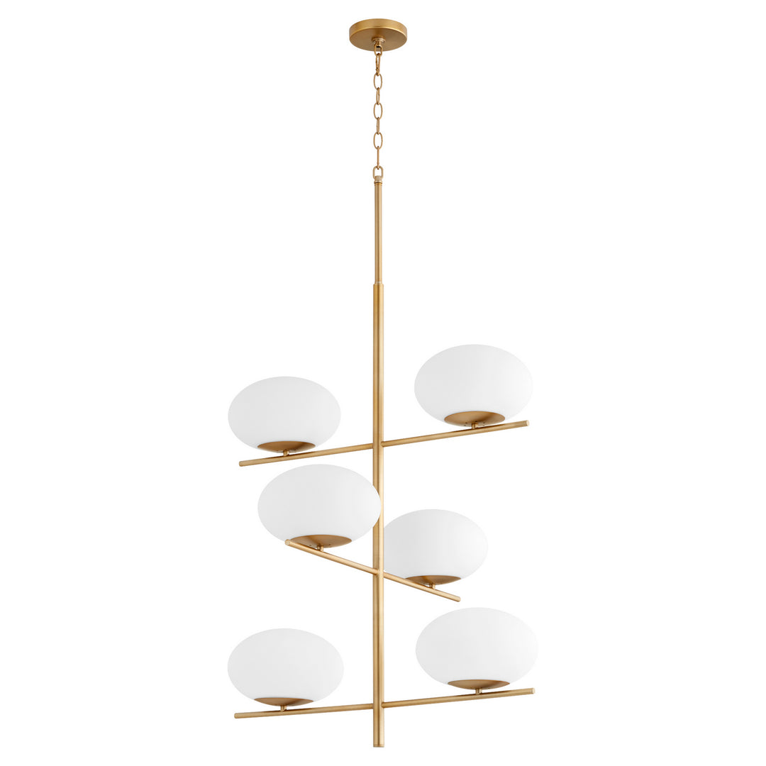Cyan Design  11272 Chandelier Light - Aged Brass
