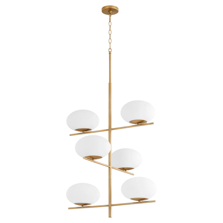 Cyan Design  11272 Chandelier Light - Aged Brass