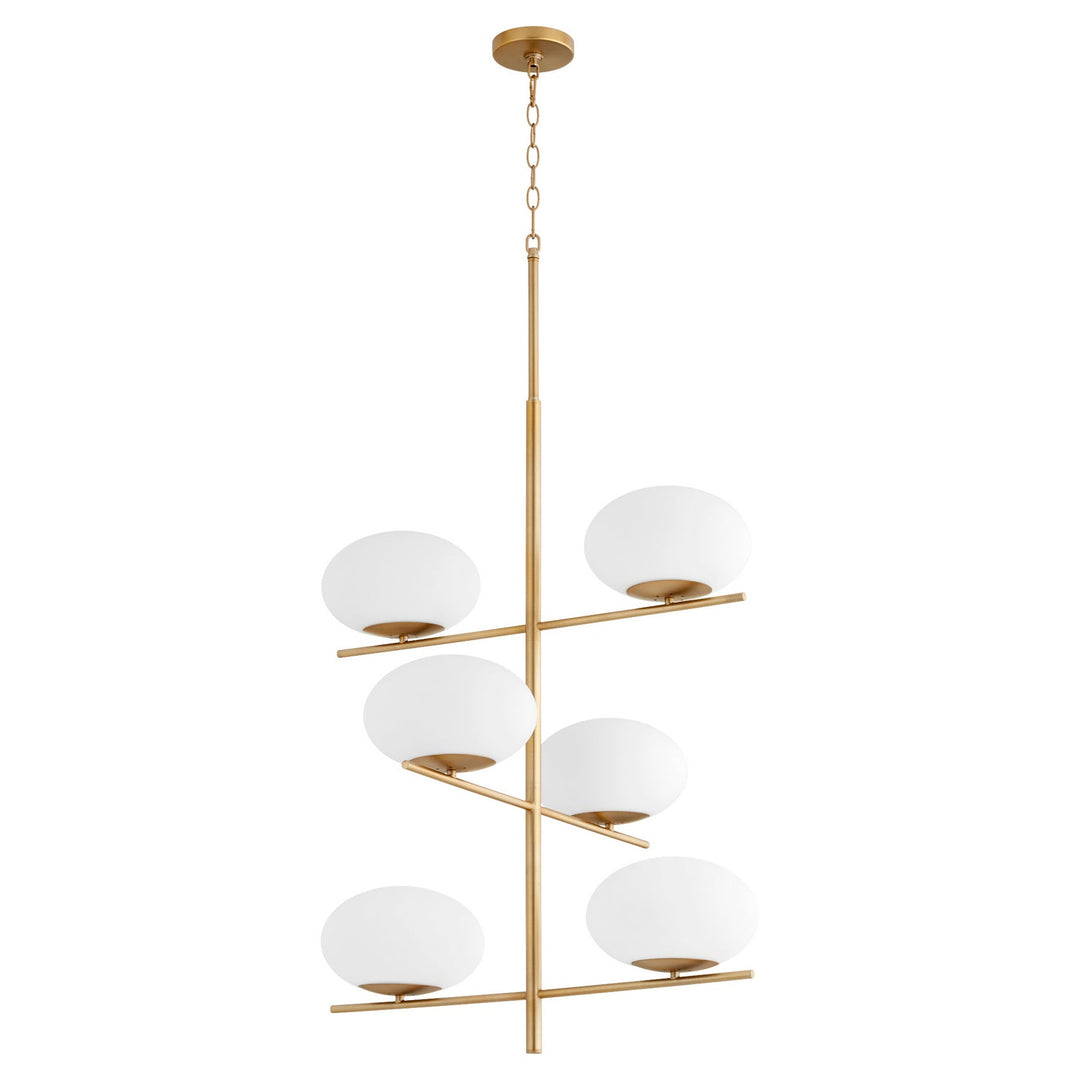 Cyan Design  11272 Chandelier Light - Aged Brass