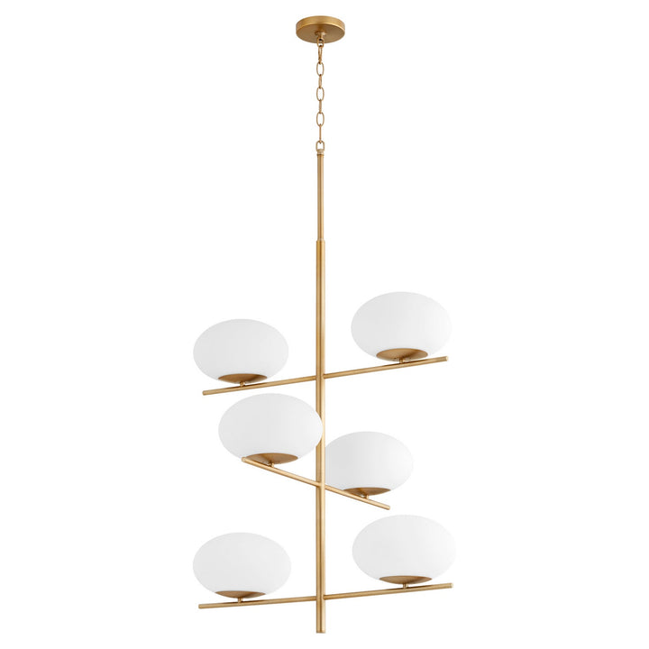 Cyan Design  11272 Chandelier Light - Aged Brass