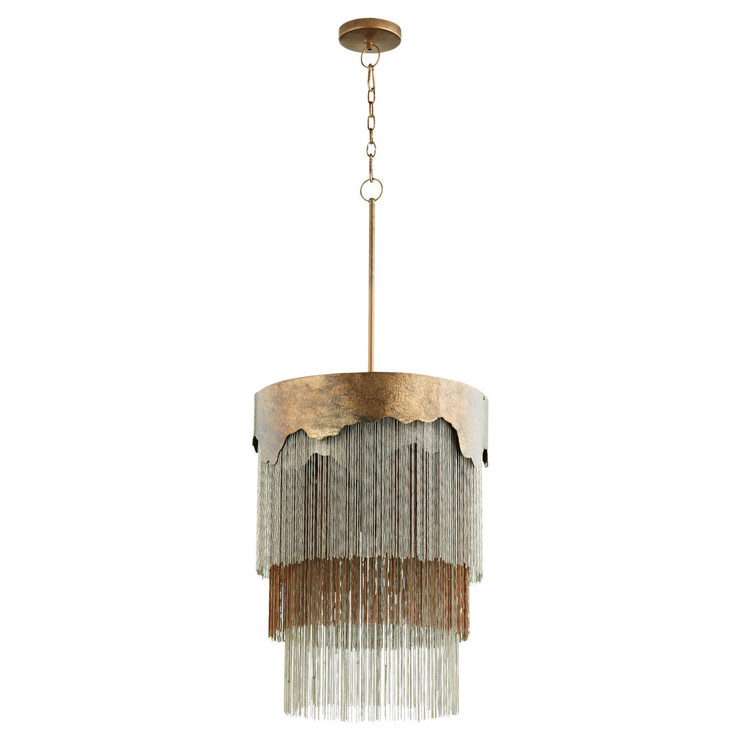 Cyan Design  11329 Pendant Light - Silver And Bronze