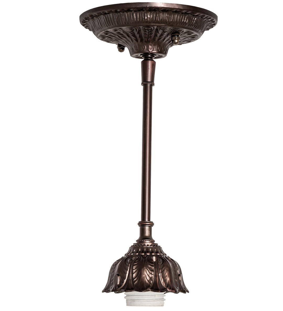 Meyda Tiffany Tiffany Fishscale 104302 Pendant Light - Mahogany Bronze
