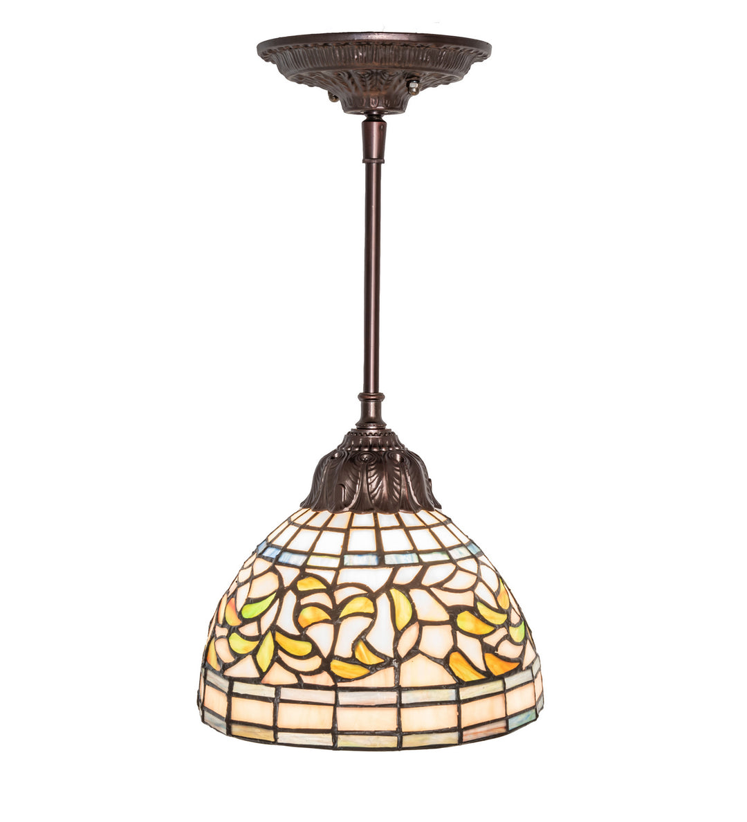 Meyda Tiffany Tiffany Turning Leaf 105221 Pendant Light -