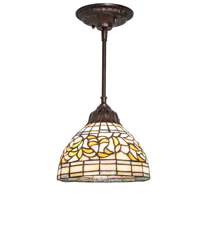 Meyda Tiffany Tiffany Turning Leaf 105221 Pendant Light -