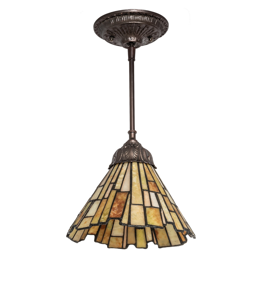 Meyda Tiffany Delta 109194 Pendant Light - Mahogany Bronze