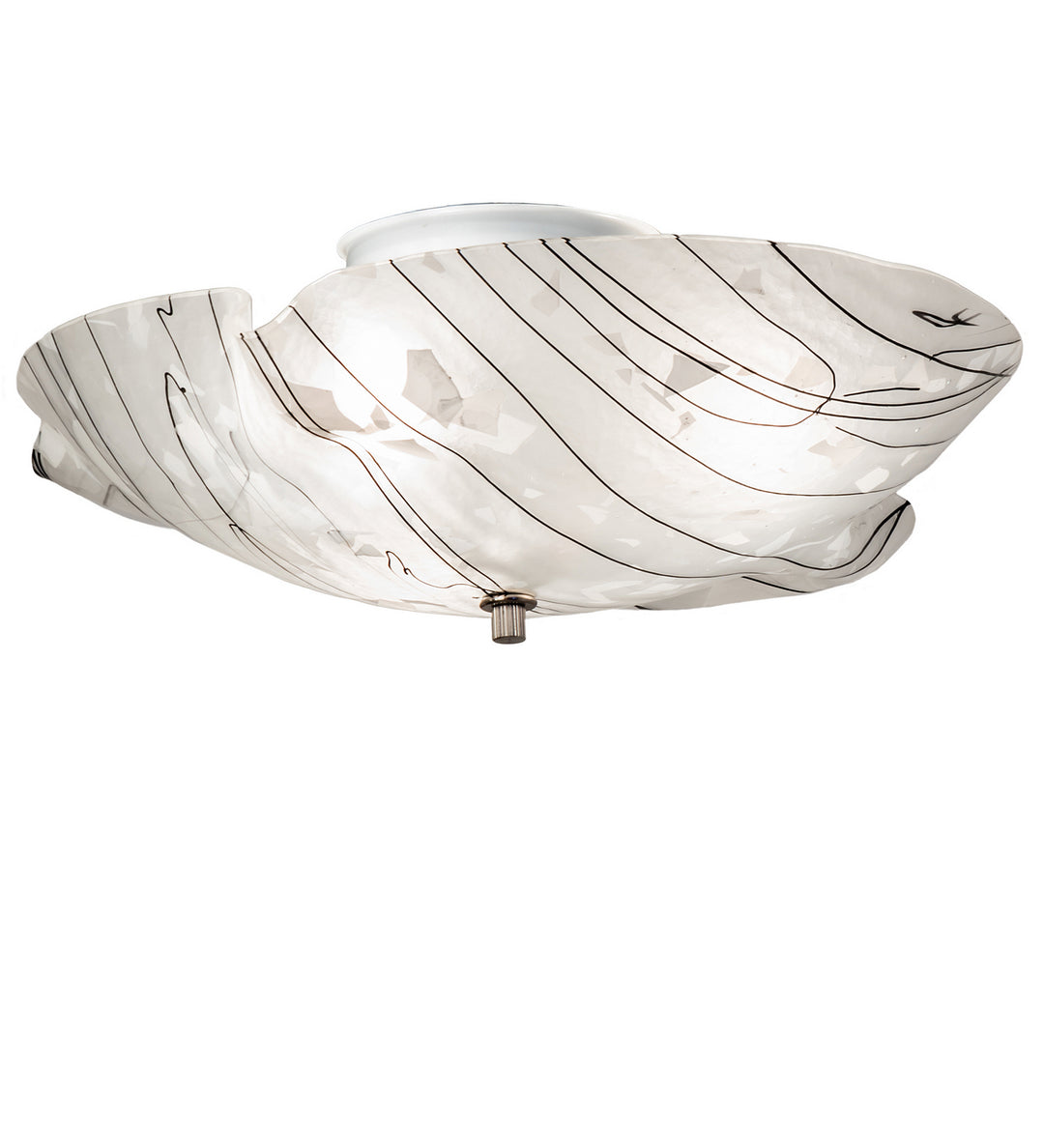Meyda Tiffany Metro Fusion 114155 Ceiling Light - Nickel