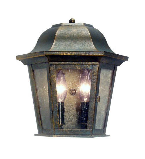 Meyda Tiffany Lighting 116037 Tiamo Two Light Wall Sconce Outdoor Bronze / Dark