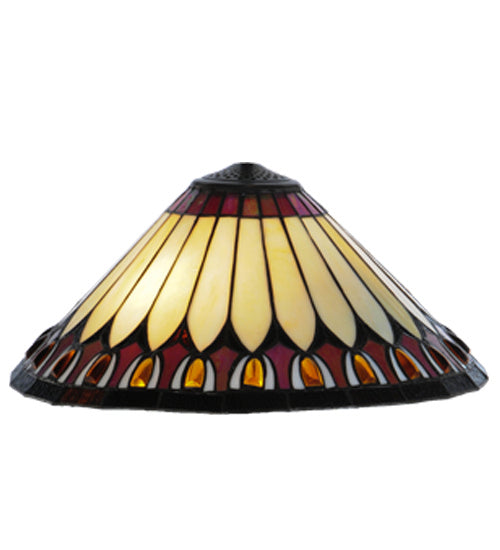 Meyda Tiffany Lighting 144531 Tuscaloosa Shade Lamp Shade Multicolored