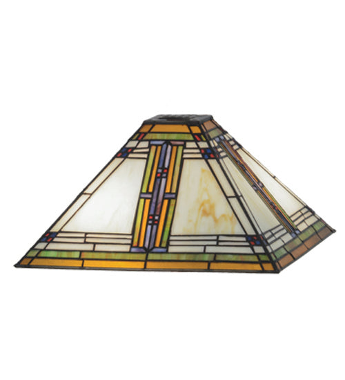 Meyda Tiffany Lighting 159891 Nevada Shade Lamp Shade Multicolored