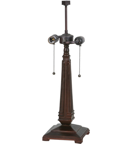 Meyda Tiffany Lighting 159892 Mission 23"Table Base Utility Light Bronze / Dark