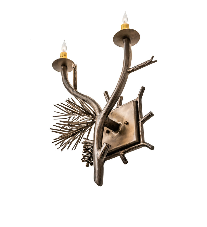 Meyda Tiffany Lone Pine 160597 Wall Light - Antique Copper