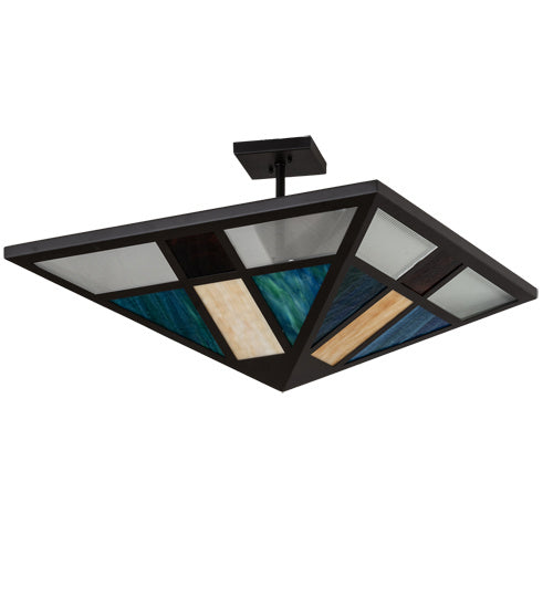 Meyda Tiffany Polaris 226765 Ceiling Light - Oil Rubbed Bronze