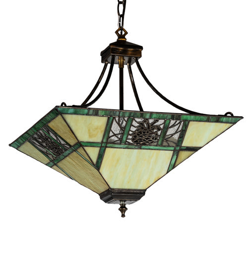 Meyda Tiffany Pinecone Ridge 226778 Ceiling Light - Antique Copper