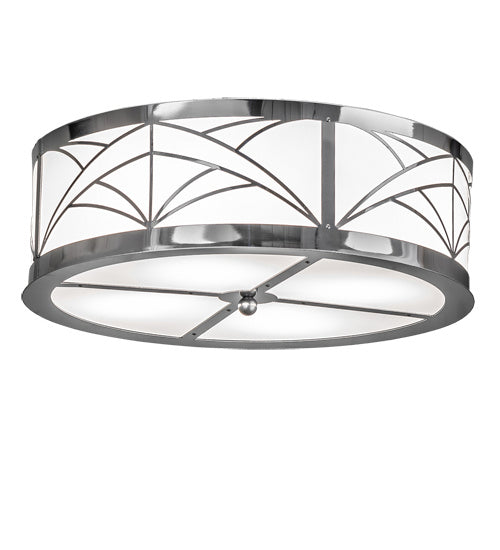 Meyda Tiffany Revival 226779 Ceiling Light - Polished Stainless Steel