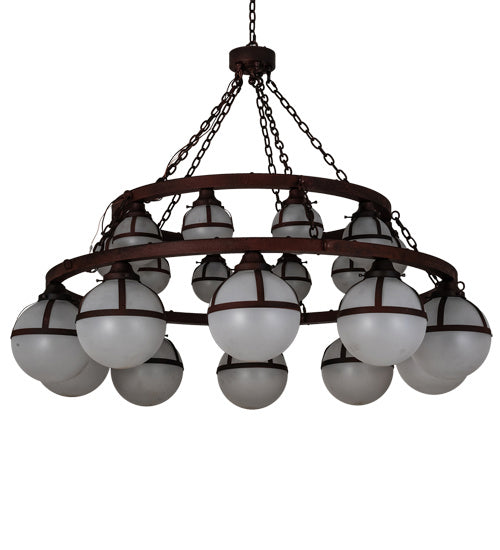 Meyda Tiffany Bola 230704 Chandelier Light - Rust