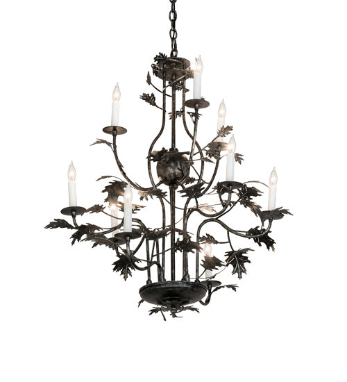 Meyda Tiffany Oak Leaf 232381 Chandelier Light -