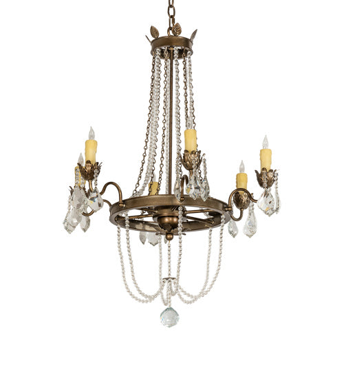 Meyda Tiffany Dominique 232504 Chandelier Light - Crystal