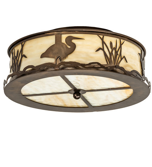 Meyda Tiffany Wildlife At Dawn 233512 Ceiling Light - Antique Copper