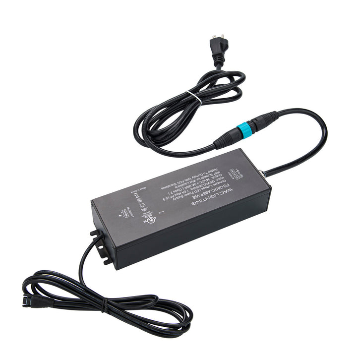 Wac Lighting PS-24DC-A96P-WE  24Vdc Power Supply Modern Landscape Light Black