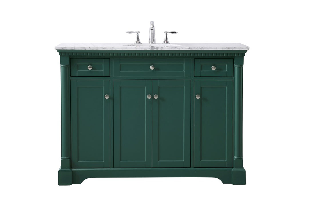 Elegant Lighting VF53048GN  Clarence Plumbing Green